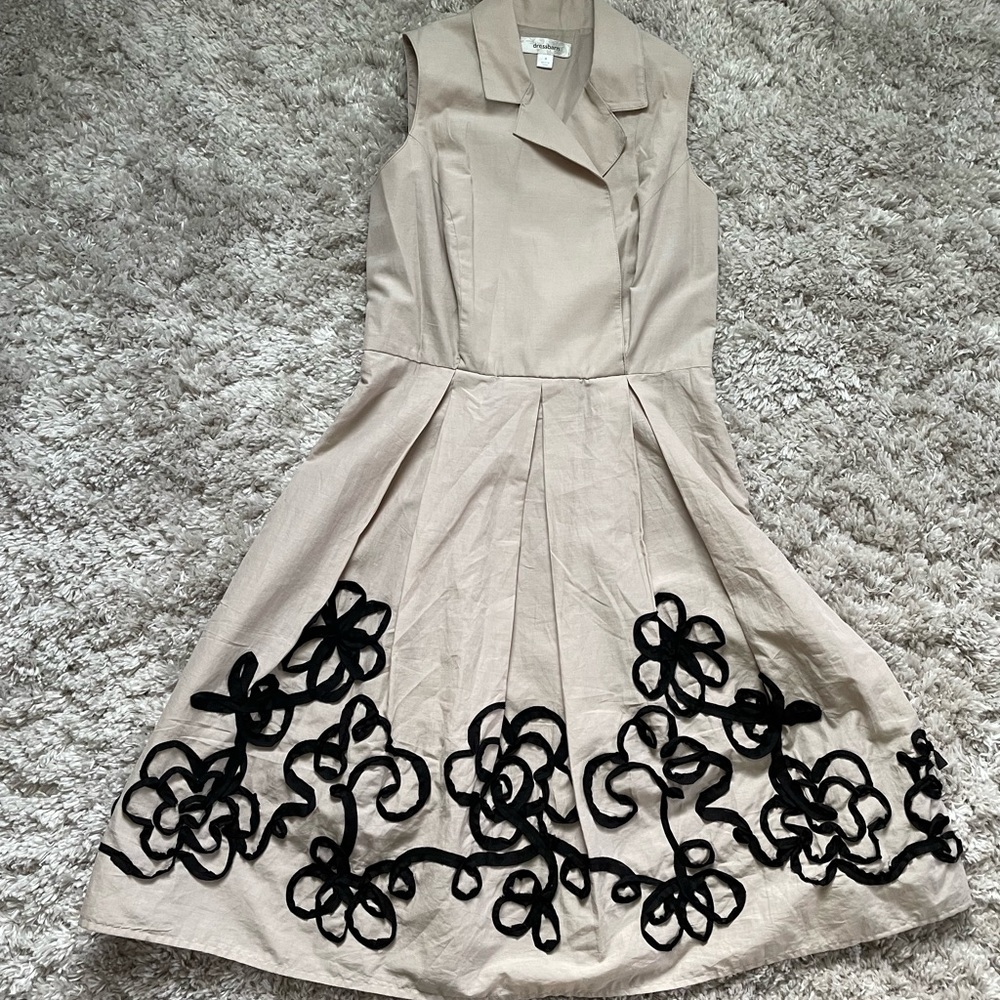 Dress with floral design